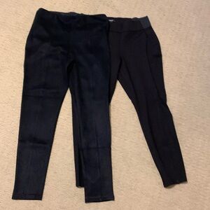 Vera Wang black leggings bundle 2